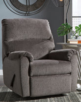 Floridian Furniture - Ashley Furniture - Nerviano Living Room - Zero Wall Recliner / Gray - 1080329