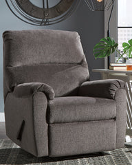Floridian Furniture - Ashley Furniture - Nerviano Living Room - Zero Wall Recliner / Gray - 1080329
