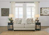 Floridian Furniture - Ashley Furniture - Asanti Living Room - Ottoman / Fog - 1320114