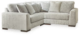 Floridian Furniture - Ashley Furniture - Regent Park Sectional - RAF 6-Piece Sectional / Pewter - 14404S7