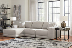 Floridian Furniture - Ashley Furniture - Next-Gen Gaucho Sectional - RAF 2-Piece Sectional Loveseat / Gray - 18304S3