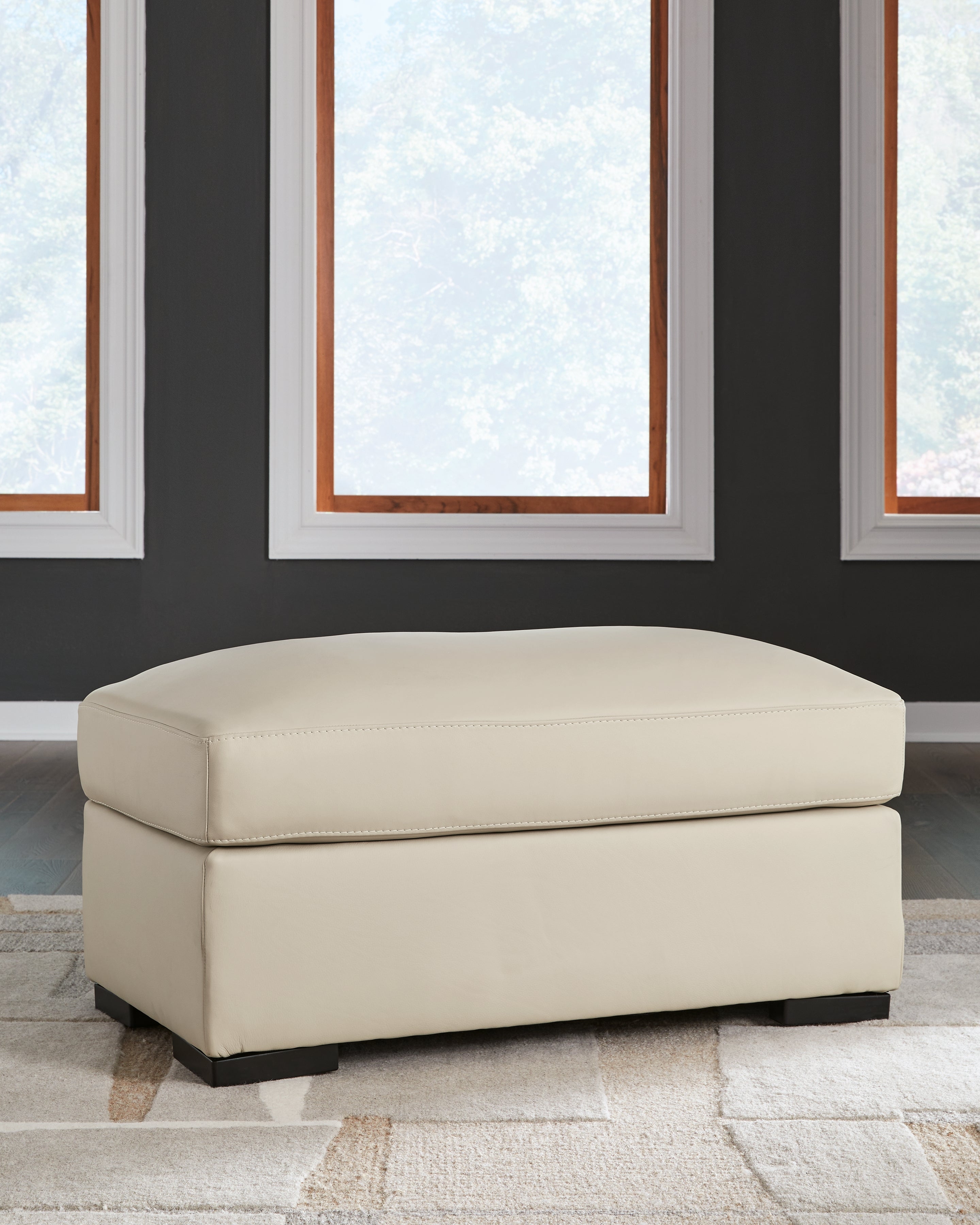 Floridian Furniture - Ashley Furniture - Treasure Trove Living Room - Ottoman / Almond - 1930414