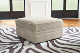 Floridian Furniture - Ashley Furniture - Calnita Living Room - Oversized Swivel Accent Chair / Sisal - 2050221