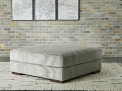 Floridian Furniture - Ashley Furniture - Lindyn Living Room - Oversized Accent Ottoman / Fog - 2110508