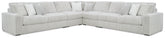 Floridian Furniture - Ashley Furniture - Stupendous Sectional - LAF 5-Piece Sectional with Chaise / Alloy - 25903S9