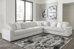 Floridian Furniture - Ashley Furniture - Stupendous Sectional - LAF 4-Piece Sectional / Alloy - 25903S2