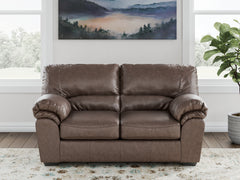 Floridian Furniture - Ashley Furniture - WillowBend Living Room - Loveseat / Umber - PC2770535