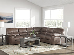 Floridian Furniture - Ashley Furniture - WillowBend Sectional - LAF 3-Piece Sectional / Umber - PC27705S4