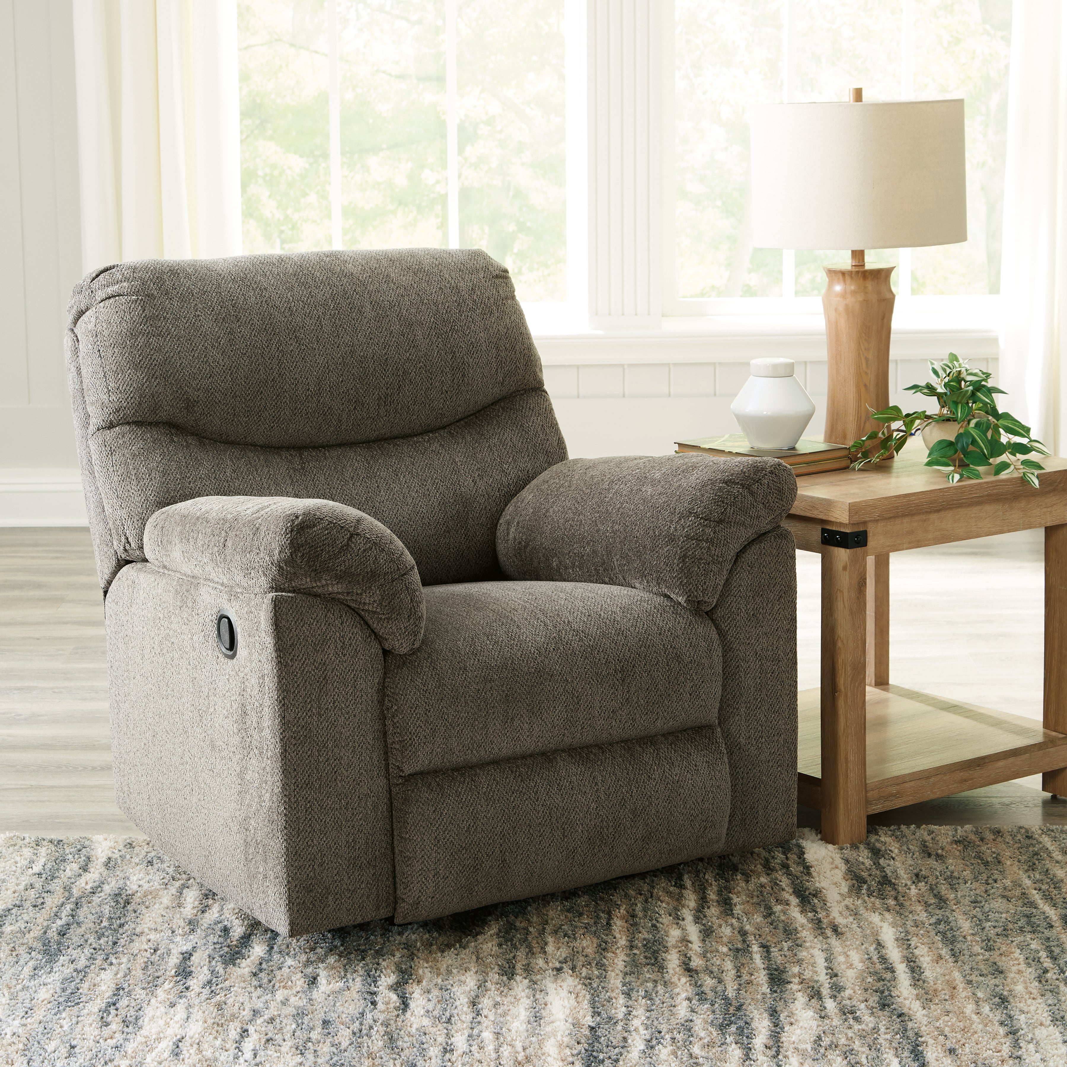 Floridian Furniture - Ashley Furniture - Alphons Living Room - Reclining Loveseat / Briar - 2820286