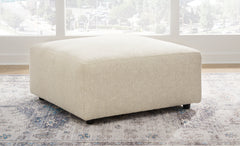 Floridian Furniture - Ashley Furniture - Edenfield Living Room - Oversized Accent Ottoman / Linen - 2900408