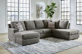 Floridian Furniture - Ashley Furniture - O'Phannon Sectional - RAF 2-Piece Sectional with Chaise / Putty - 29402S2