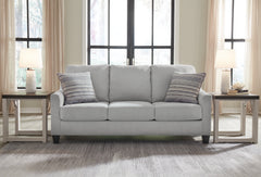 Floridian Furniture - Ashley Furniture - Adlai Living Room - Queen Sofa Sleeper / Shadow - 3010339