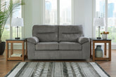 Floridian Furniture - Ashley Furniture - Bindura Living Room - Glider Loveseat / Mineral - 3030578