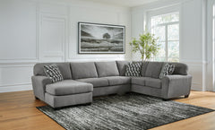 Floridian Furniture - Ashley Furniture - Birkdale Court Sectional - RAF 3-Piece Sectional / Gray - 32402S3