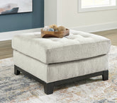 Floridian Furniture - Ashley Furniture - Maxon Place Living Room - Oversized Accent Ottoman / Stone - 3300408
