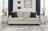Floridian Furniture - Ashley Furniture - Vayda Living Room - Loveseat / Pebble - 3310435