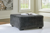 Floridian Furniture - Ashley Furniture - Biddeford Living Room - Oversized Accent Ottoman / Shadow - 3550408