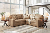 Floridian Furniture - Ashley Furniture - Bandon Sectional - RAF 4-Piece Sectional / Toffee - 38006S6