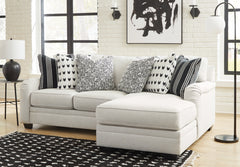 Floridian Furniture - Ashley Furniture - Huntsworth Sectional - RAF 5-Piece Sectional with Chaise / Dove Gray - 39702S5