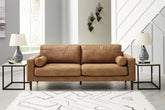 Floridian Furniture - Ashley Furniture - Telora Living Room - Sofa / Caramel - 4100238