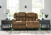 Floridian Furniture - Ashley Furniture - Boothbay Living Room - 2 Seat Reclining Power Sofa / Auburn - 4470447