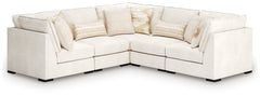 Floridian Furniture - Ashley Furniture - Donelson Creek Sectional - 5-Piece Sectional / Vanilla - 48002S1
