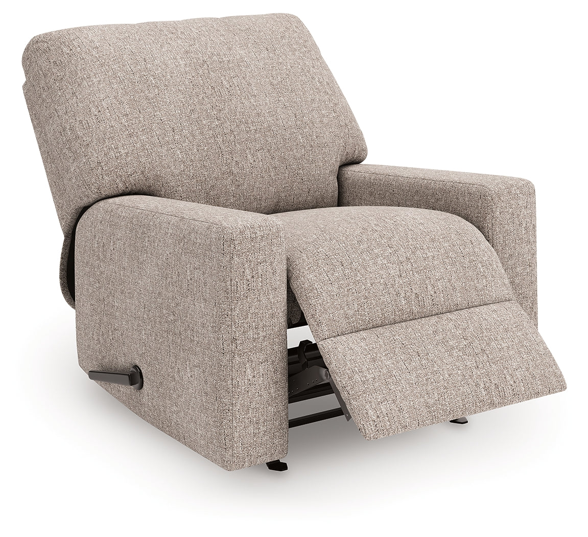 Floridian Furniture - Ashley Furniture - Newellen Living Room - Rocker Recliner / Hemp - 4840425