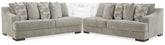Floridian Furniture - Ashley Furniture - Bayless 2-Piece Sectional - 2-Piece Sectional / Smoke - 52304U1