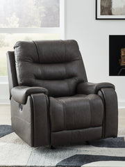 Floridian Furniture - Ashley Furniture - Femley Living Room - Rocker Recliner / Smoke - PC5330625