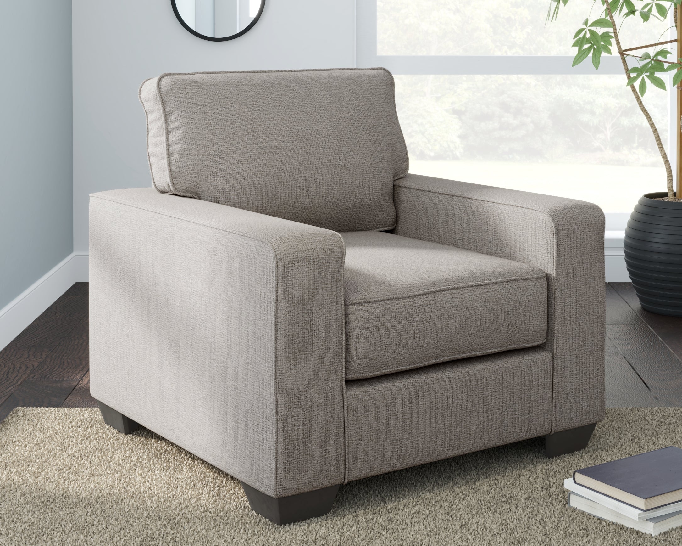 Floridian Furniture - Ashley Furniture - Greaves Living Room - Chair / Stone - 5510420