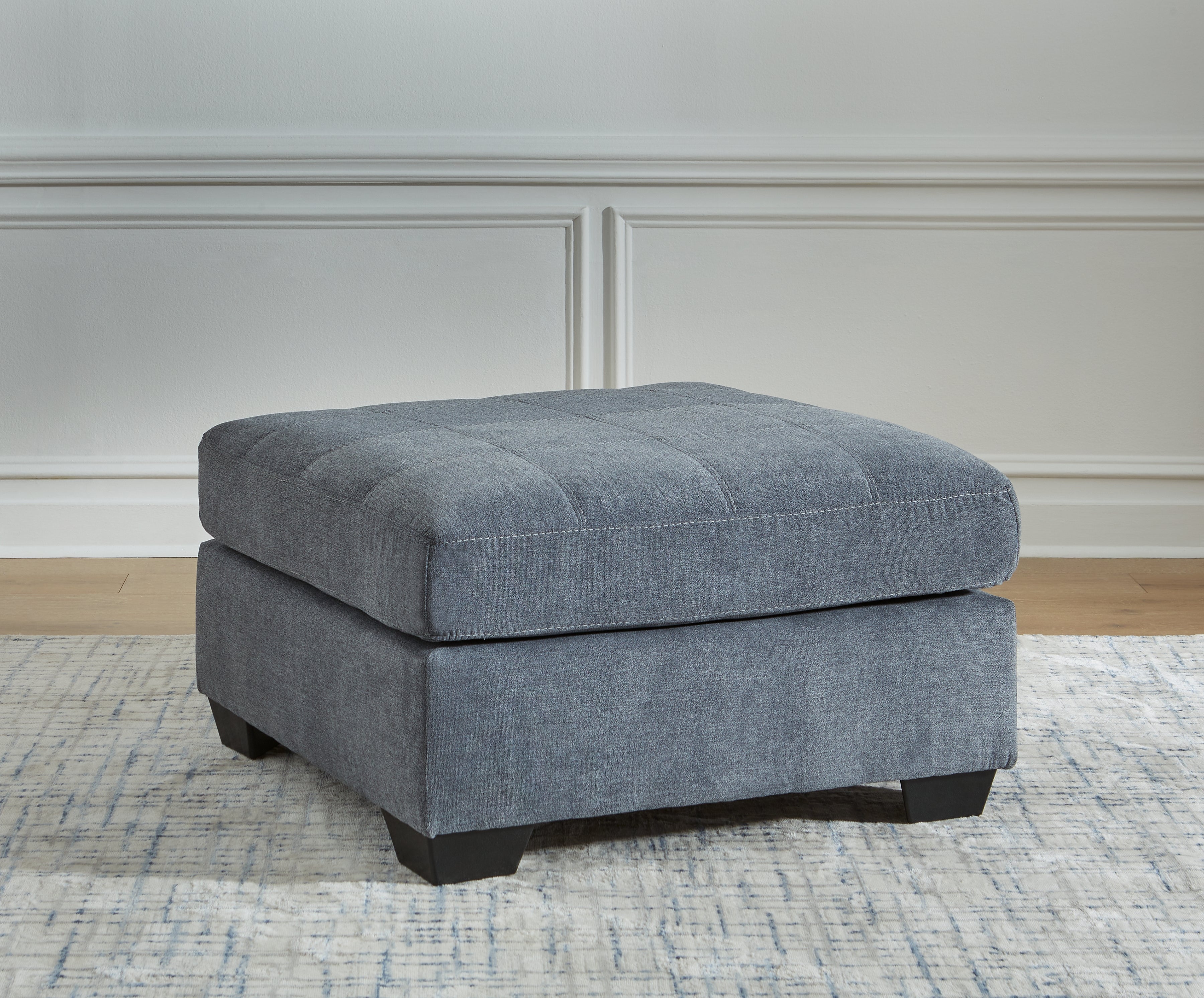 Floridian Furniture - Ashley Furniture - Marleton Living Room - Oversized Accent Ottoman / Denim - 5530308