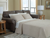 Floridian Furniture - Ashley Furniture - Roxmere Living Room - Queen Sofa Sleeper / Umber - 5550339