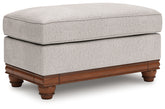 Floridian Furniture - Ashley Furniture - Clearbrooke Living Room - Ottoman / Sandstone - PC5680314