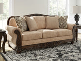 Floridian Furniture - Ashley Furniture - Chelsworth Living Room - RAF Corner Chaise / Golden - PC5790516