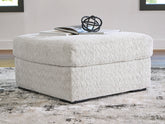 Floridian Furniture - Ashley Furniture - Cuddle Plush Living Room - Oversized Accent Ottoman / Arctic - PC5910608
