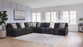 Floridian Furniture - Ashley Furniture - Lavernett Sectional - LAF 3-Piece Sectional / Charcoal - 59603S1