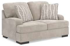 Floridian Furniture - Ashley Furniture - High Profile Living Room - Loveseat / Taupe - 5990235