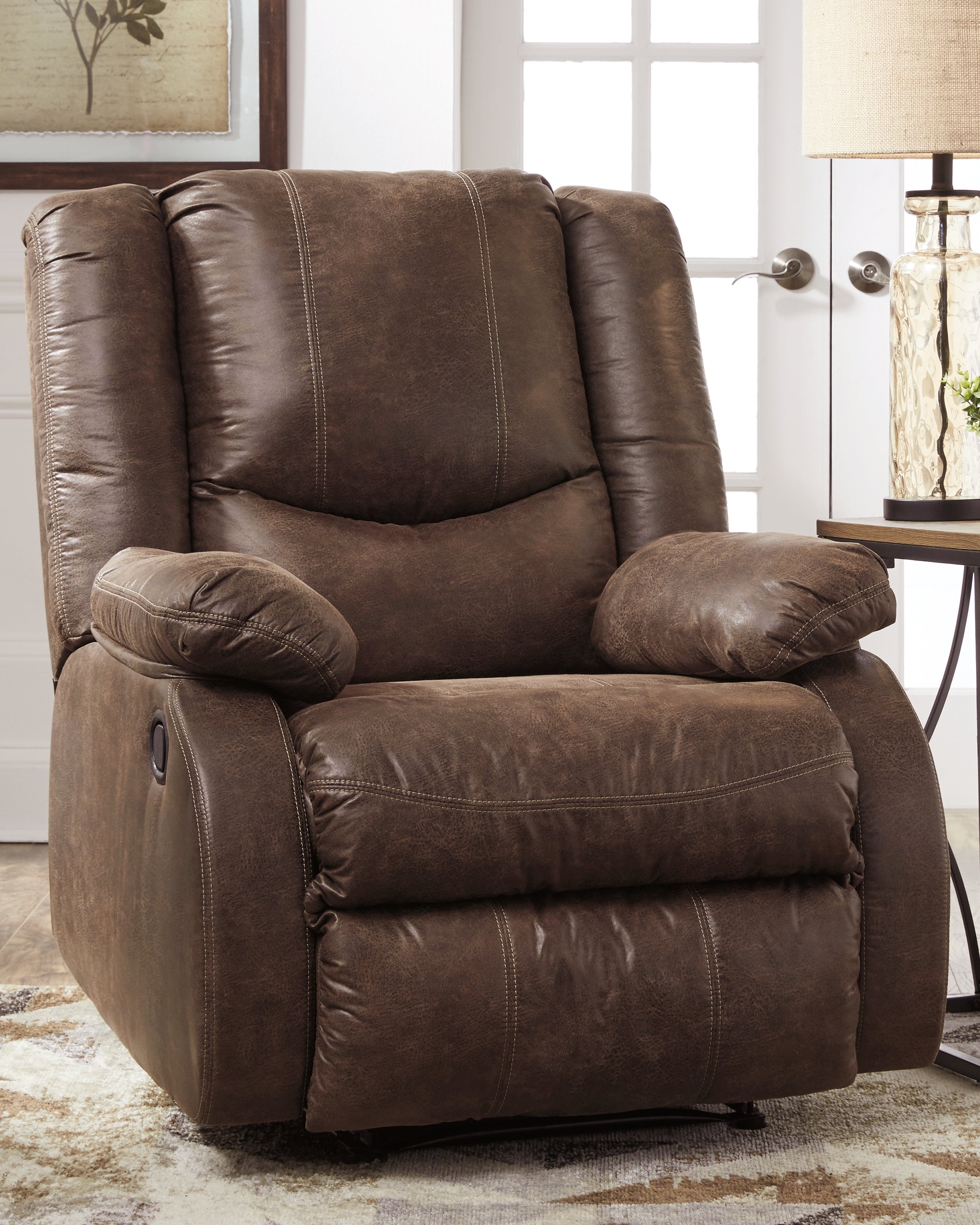 Floridian Furniture - Ashley Furniture - Bladewood Living Room - Zero Wall Recliner / Slate - 6030629