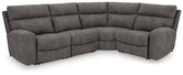 Floridian Furniture - Ashley Furniture - Next-Gen DuraPella Sectional - 4-Piece Power Reclining Sectional / Sand - 61004S4