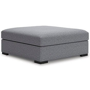 Floridian Furniture - Ashley Furniture - Bealton Living Room - Oversized Accent Ottoman / Salt and Pepper - 6130508