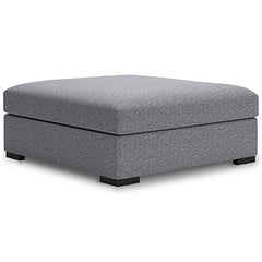 Floridian Furniture - Ashley Furniture - Bealton Living Room - Oversized Accent Ottoman / Salt and Pepper - 6130508