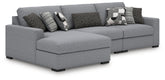 Floridian Furniture - Ashley Furniture - Bealton Sectional - RAF 5-Piece Sectional / Salt and Pepper - 61305S6