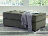 Floridian Furniture - Ashley Furniture - Caspian-Town Living Room - Oversized Accent Ottoman / Olive - PC6170208