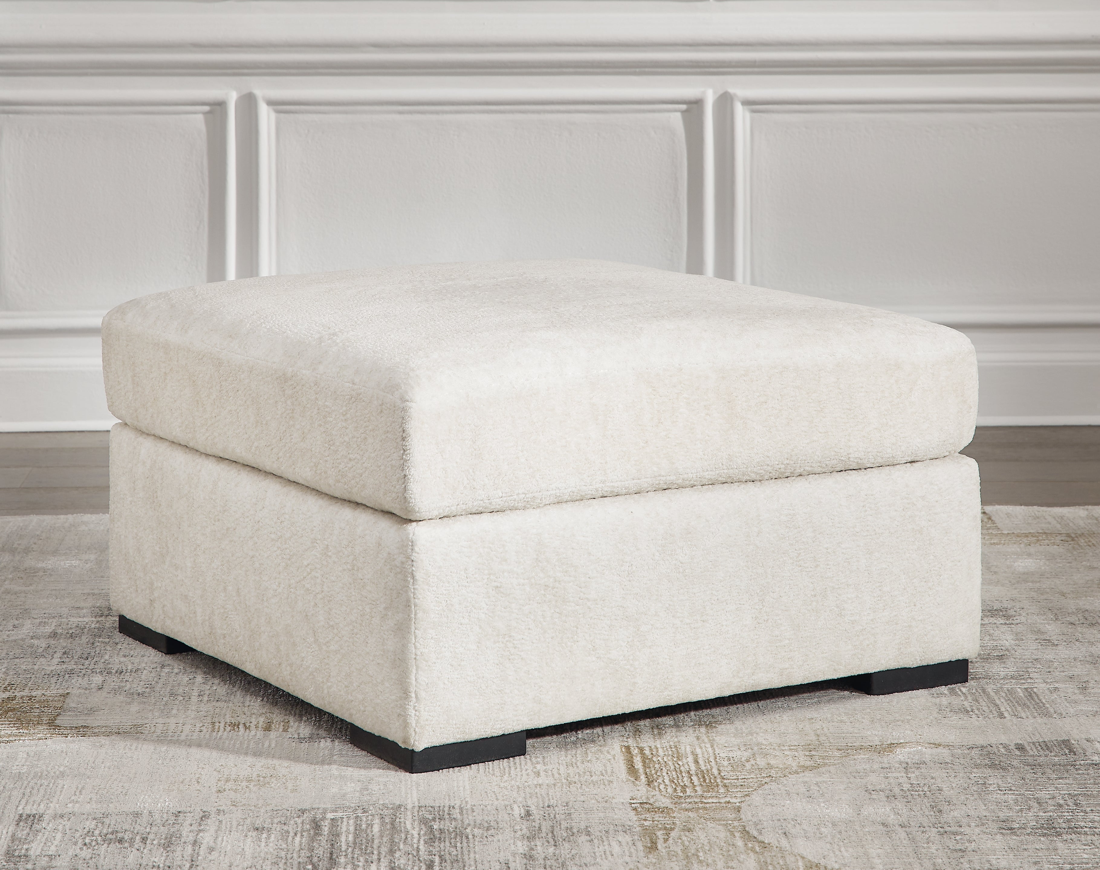 Floridian Furniture - Ashley Furniture - Chessington Living Room - Oversized Accent Ottoman / Ivory - 6190408