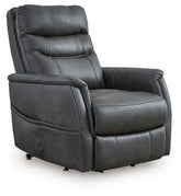 Floridian Furniture - Ashley Furniture - Strawbill Living Room - Power Lift Recliner / Sapphire - 6391012