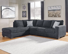 Floridian Furniture - Ashley Furniture - Altari Sectional - LAF 2-Piece Sectional with Chaise / Slate - 87213S2