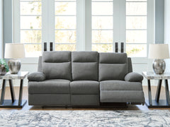 Floridian Furniture - Ashley Furniture - Side-Swipe Living Room - Reclining Loveseat / Charcoal - PC9140686