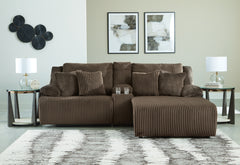Floridian Furniture - Ashley Furniture - Top Tier Sectional - 3-Piece Sectional Chofa / Alloy - 92706S10