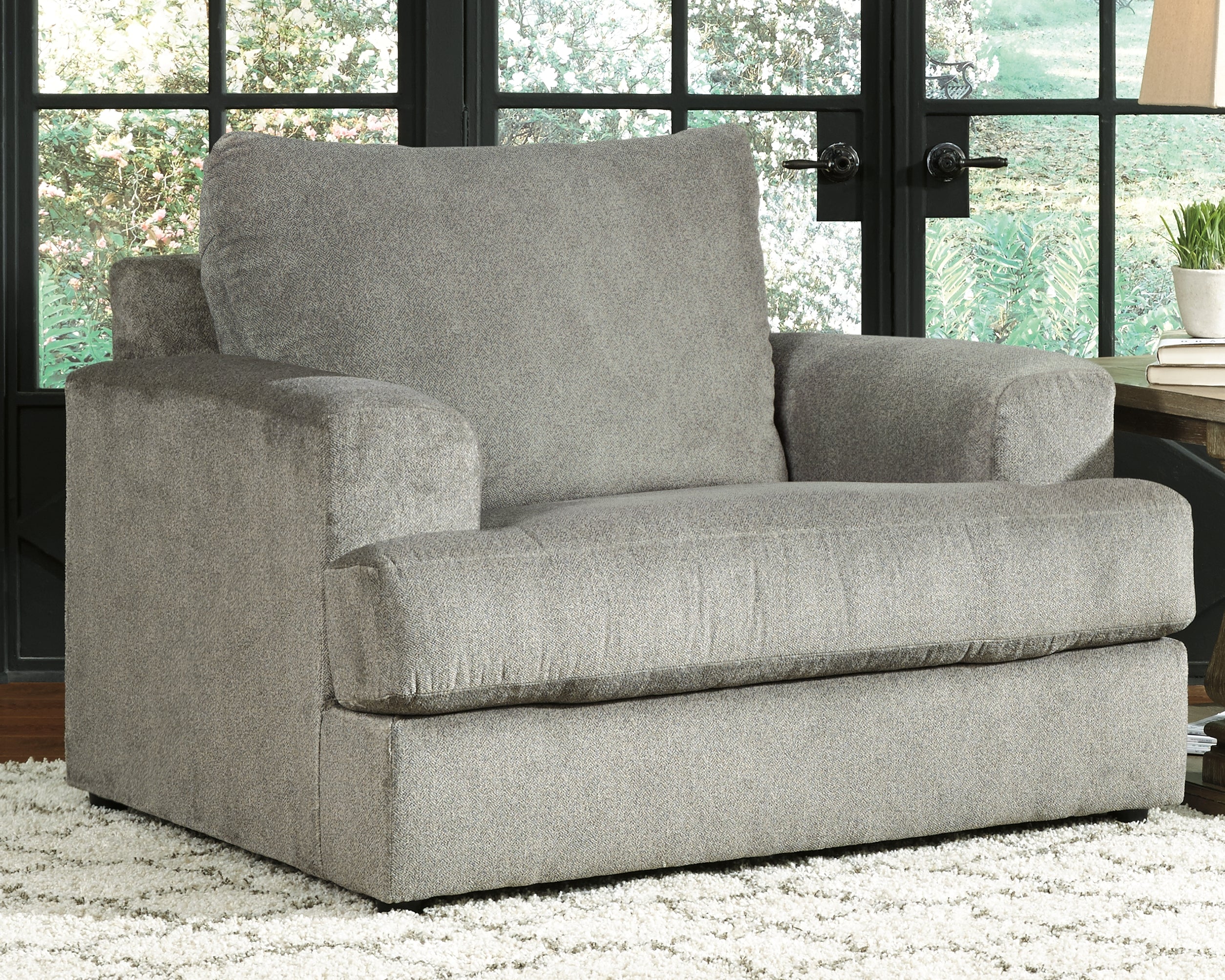 Floridian Furniture - Ashley Furniture - Soletren Living Room - Sofa / Stone - 9510438