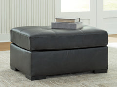 Floridian Furniture - Ashley Furniture - Brindley Pier Living Room - Oversized Accent Ottoman / Fog - 9950308